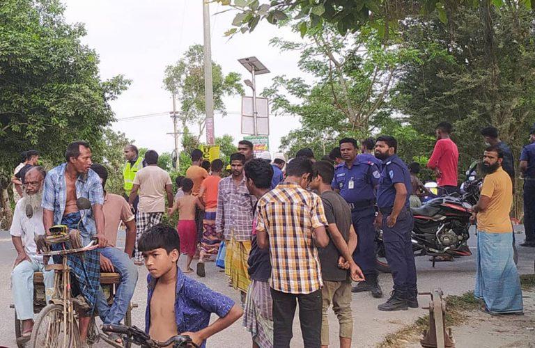 বালু বোঝাই ট্রাকের চাপায় বৃদ্ধ নিহত