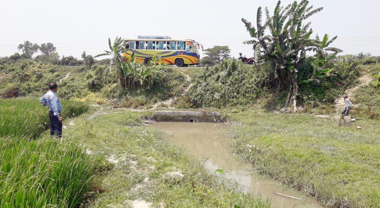 কৃষি সেচ ড্রেন সচল রাখার দাবি