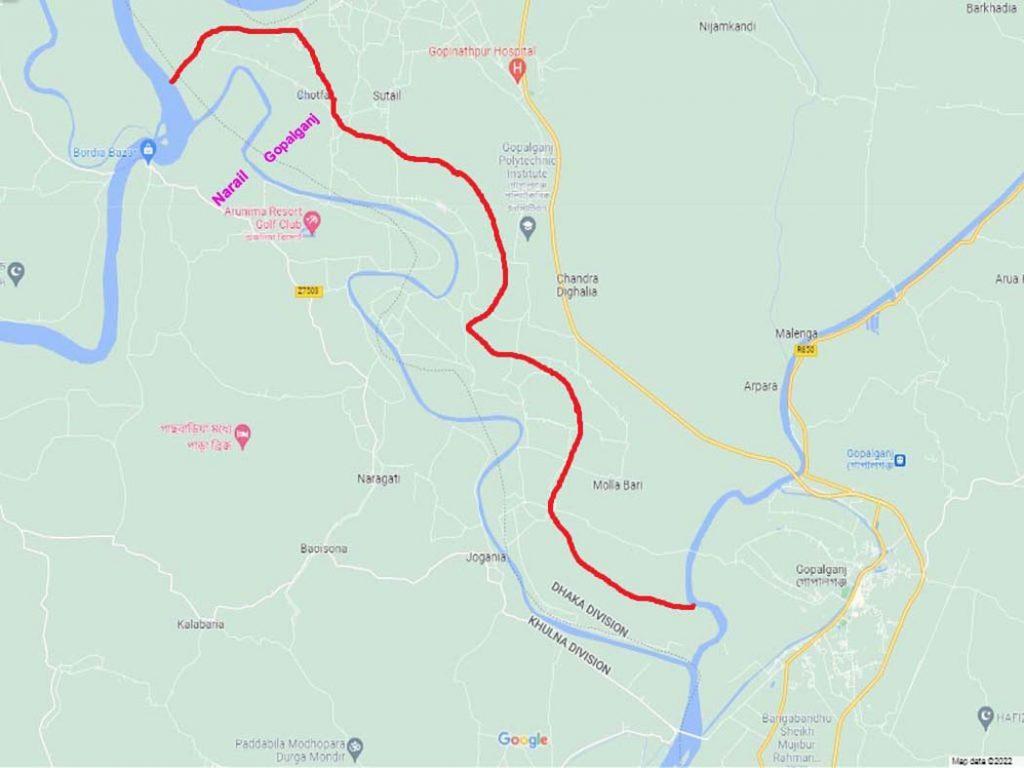Gopalganj BRS Map Google Map Photo 06