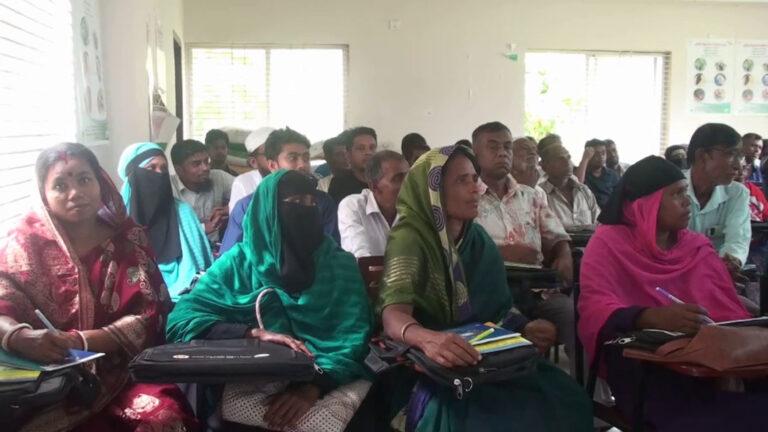 গোপালগঞ্জে ২ দিন ব্যাপী কৃষক প্রশিক্ষণ