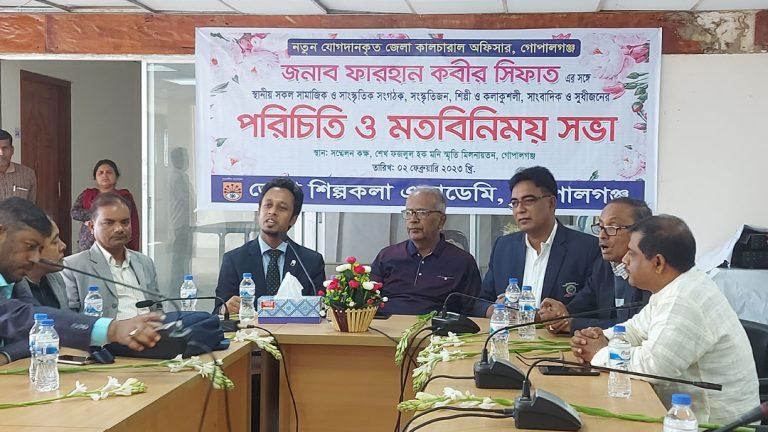 সাংস্কৃতিক ঐতিহ্য প্রসারে কাজ করার অঙ্গীকার