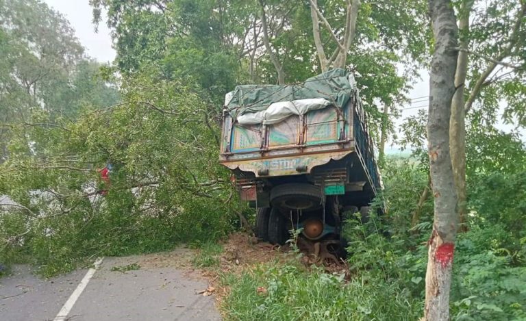 গোপালগঞ্জের ট্রাকের ধাক্কায় পিকআপের হেলপার নিহত   