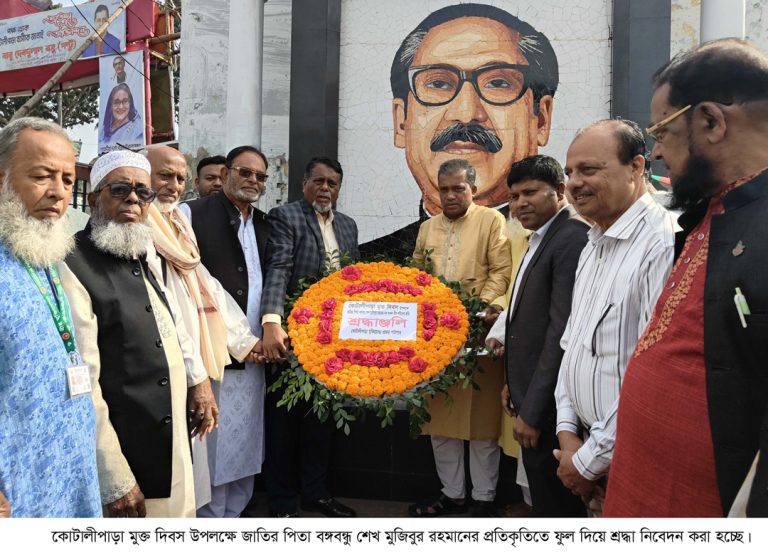 কোটালীপাড়া মুক্ত দিবসে আলোচনা সভা