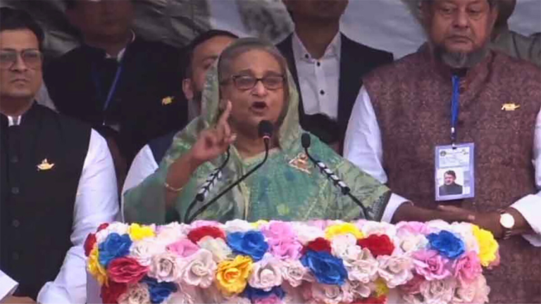 চুরি, জঙ্গিবাদের কারণে বিএনপিকে প্রত্যাখ্যান করেছিল জনগণ: প্রধানমন্ত্রী শেখ হাসিনা