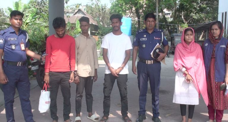 গোপালগঞ্জে নারীসহ প্রতারক চক্রের চার সদস্য গ্রেফতার