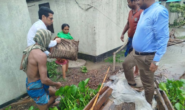 টুঙ্গিপাড়া ও কোটালীপাড়ায় রিমালের প্রভাবে ব্যাপক ক্ষয়ক্ষতি