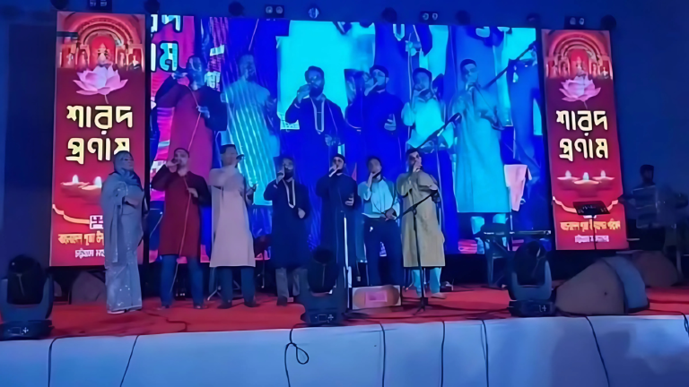 পূজামণ্ডপের সাংস্কৃতিক মঞ্চে ইসলামি সংগীত: গ্রেফতার ২