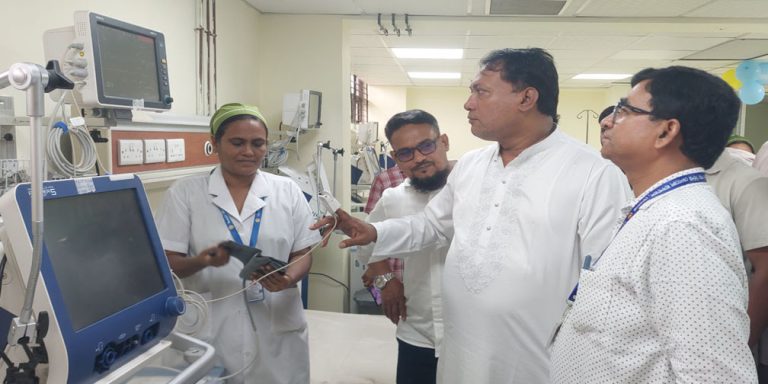 ১০টি ভেন্টিলেটর মেশিনের মধ্যে ৯টিই নষ্ট
