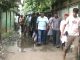 জলাবদ্ধ ও ক্ষতিগ্রস্থ সড়ক পরিদর্শন করলেন ডাঃ কে এম বাবর এমপি